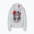 Bluza damska Pitbull Santa Muerte Hooded Zip white stone 9