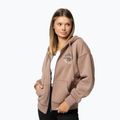 Bluza damska Pitbull Skull Surf Hooded Zip chocolate mousse 5
