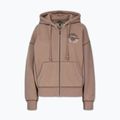 Bluza damska Pitbull Skull Surf Hooded Zip chocolate mousse 7