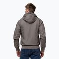 Kurtka męska Pitbull Athletic Logo Nylon Hooded taupe 3