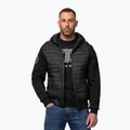Bezrękawnik męski Pitbull Hofer Hybrid Padded Hooded black