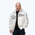 Kurtka męska Pitbull Aero Flight Hooded off white 4