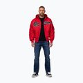 Kurtka męska Pitbull Aero Flight Hooded fluo/red 2