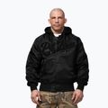 Kurtka męska Pitbull Mason San Diego Baseball Hooded black 4