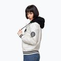 Kurtka damska Pitbull Angela San Diego Hooded Varsity off white 4