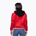 Kurtka damska Pitbull Angela San Diego Hooded Varsity fluo/red 3