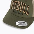 Czapka z daszkiem męska Pitbull Mesh "Pitbull Norton" Trucker Low Profile zielony 3