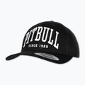 Czapka z daszkiem męska Pitbull Mesh "Pitbull Norton" Trucker Low Profile black/black