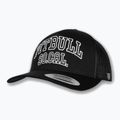 Czapka z daszkiem męska Pitbull "SO.CAL.” Retro Trucker black/black/white
