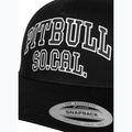 Czapka z daszkiem męska Pitbull "SO.CAL.” Retro Trucker black/black/white 3