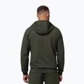 Bluza męska Pitbull Tape Parker Hooded Zip old green 3
