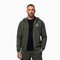 Bluza męska Pitbull Tape Parker Hooded Zip old green 4