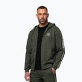 Bluza męska Pitbull Tape Parker Hooded Zip old green 5
