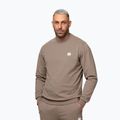 Bluza męska Pitbull Nugget Small Logo Crewneck brown savana 4