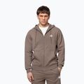 Bluza męska Pitbull Nugget Small Logo Hooded Zip brown savana