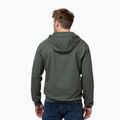 Bluza męska Pitbull Nugget Small Logo Hooded Zip sage green 3