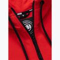Bluza damska Pitbull Explory Tape Hooded Zip fluo/red 9