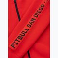 Bluza damska Pitbull Explory Tape Hooded Zip fluo/red 13