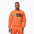 Bluza męska Pitbull USA Crewneck Sweatshirt fluo orange