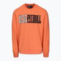 Bluza męska Pitbull USA Crewneck Sweatshirt fluo orange 5