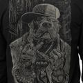 Bluza męska Pitbull USA Hooded Zip black 5