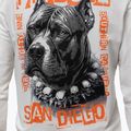 Bluza męska Pitbull Blacky Sweatshirt Zip Hooded off white 4