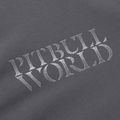 Bluza męska Pitbull World Sweatshirt Zip Hooded graphite 12