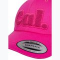 Czapka z daszkiem męska Pitbull 3D Chenile EMB Cal Classic Low Profile różowa 3