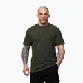 Koszulka męska Pitbull USA CAL Big Logo old green