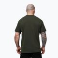 Koszulka męska Pitbull USA CAL Big Logo old green 3