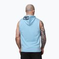 Bluza treningowa męska Pitbull Mercado Hilltop Sleeveless Hooded light blue 3