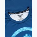 Rashguard longsleeve męski Pitbull Rashguard Logo Palms blue 5