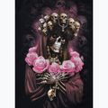Koszulka damska Pitbull Santa Muerte black/pink 11
