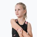 Top treningowy dziecięcy 4F JTOPD001 deep black