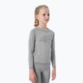 Komplet bielizny termoaktywnej dziecięceja 4F JBIDB001 cold light grey melange 2
