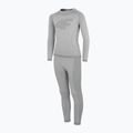 Komplet bielizny termoaktywnej dziecięceja 4F JBIDB001 cold light grey melange 4