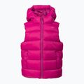 Bezrękawnik dziecięcy 4F JKUDP002 dark pink 4