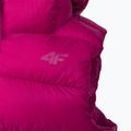 Bezrękawnik dziecięcy 4F JKUDP002 dark pink 6