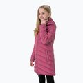 Płaszcz puchowy dziecięcy 4F JKUDP003 dark pink 3