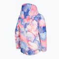 Kurtka narciarska dziecięca 4F JKUDN002 light pink allover 4