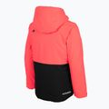 Kurtka narciarska dziecięca 4F JKUDN001 coral neon 4
