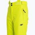Spodnie narciarskie dziecięce 4F JSPMN001 canary green 5