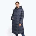 Płaszcz puchowy damski 4F KUDP018 denim