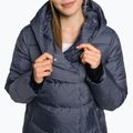 Płaszcz puchowy damski 4F KUDP018 denim 6