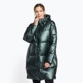Płaszcz puchowy damski 4F KUDP011 dark green