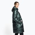 Płaszcz puchowy damski 4F KUDP011 dark green 3