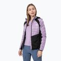 Kurtka hybrydowa damska 4F KUDH060 light violet