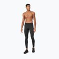 Legginsy treningowe męskie 4F SPMF010 deep black 2