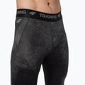 Legginsy treningowe męskie 4F SPMF011 multicolour allover 4