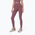 Legginsy treningowe damskie 4F SPDF012 burgundy